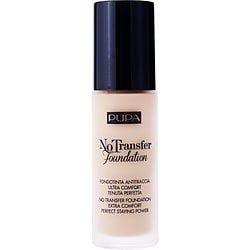 PUPA by Pupa Milano - No Transfer Foundation Extra Comfort Perfect Staying Power - # 100 Porcelain --30ml/1oz