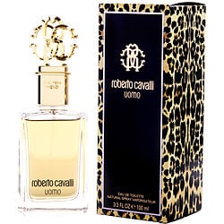 ROBERTO CAVALLI UOMO by Roberto Cavalli - EDT SPRAY 3.4 OZ (NEW PACKAGING)