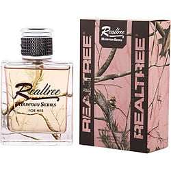 REALTREE FOR HER by RealTree-EAU DE PARFUM SPRAY 3.4 OZ (MOUNTAIN SERIES)