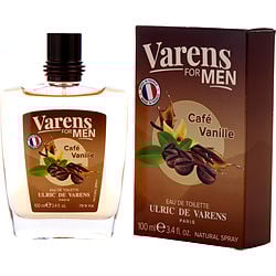 VARENS FOR MEN CAFE VANILLE by Ulric de Varens-EDT SPRAY 3.4 OZ