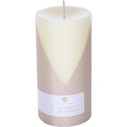 UNFRAGRANCED IVORY by Northern Lights-ONE 3X6 INCH PILLAR CANDLE.  BURNS APPROX. 100 HRS.