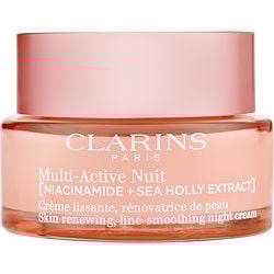 Clarins by Clarins - Multi-Active Night Cream (Niacinamide and Sea Holly Extract) For Dry Skin --50ml/1.7oz