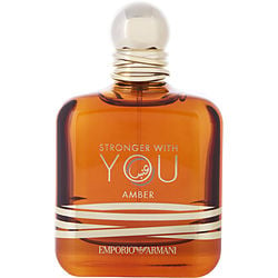 EMPORIO ARMANI STRONGER WITH YOU AMBER by Giorgio Armani-EAU DE PARFUM SPRAY 3.4 OZ *TESTER