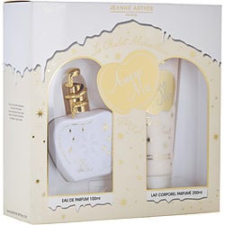 AMORE MIO WHITE PEARL by Jeanne Arthes - EAU DE PARFUM SPRAY 3.3 OZ & SPARKLING BODY LOTION 6.7 OZ