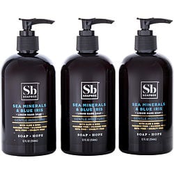 Soapbox by Soapbox-Sea Minerals & Blue Iris Gentle Moisture Liquid Hand Soap (3 pack) --3x354ml/12oz