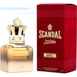 JEAN PAUL GAULTIER SCANDAL ABSOLU POUR HOMME by Jean Paul Gaultier-PARFUM CONCENTRE SPRAY 1.7 OZ
