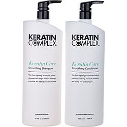 KERATIN COMPLEX by Keratin Complex-KERATIN SMOOTHING SHAMPOO & CONDITIONER SET 33.8 OZ