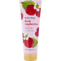 BODYCOLOGY FRESH RASPBERRIES by Bodycology-BODY CREAM 8 OZ