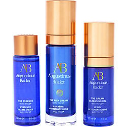 Augustinus Bader by Augustinus Bader - The Skin Renewal System: The Rich Cream 30ml + The Cream Cleansing Gel 30ml + The Essence 30ml --3pcs