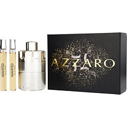 AZZARO WANTED by Azzaro-EAU DE PARFUM SPRAY 3.4 OZ & EAU DE PARFUM SPRAY 0.34 OZ X 2