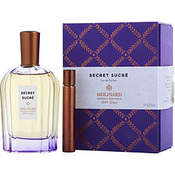 MOLINARD SECRET SUCRE by Molinard - EAU DE PARFUM SPRAY 3 OZ & EAU DE PARFUM ROLL-ON 0.25 OZ MINI