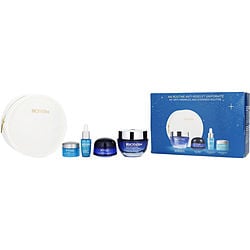 Biotherm by BIOTHERM - The Pro-Blue Retinol Holiday Set: Blue Pro-Retinol Multi-Correct Cream 50ml + Blue Therapy Night Cream 15ml + Life Plankton Eye 5ml + Life Plankton Serum 7ml --4pcs+Bag