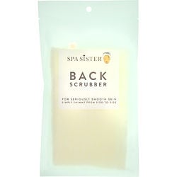 SPA ACCESSORIES by Spa Accessories - SPA SISTER SERIOUSLY SMOOTH BACK SCRUBBER - BEIGE