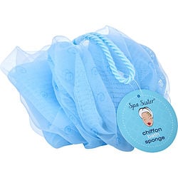 SPA ACCESSORIES by Spa Accessories-CHIFFON DREAMY BATH SPONGE - BLUE/SWIRLS