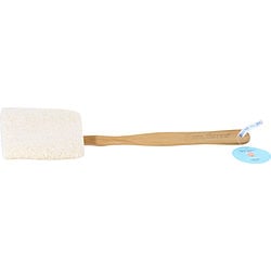 SPA ACCESSORIES by Spa Accessories-LOOFAH BACK BRUSH (PRESSED, 17" LONG, DETACHABLE)