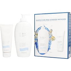 Biotherm by BIOTHERM - Routine Set: Lait Corporel Anti-Drying Body Milk 400ml + Biomains Hand & Nail Treatment 100ml --2pcs
