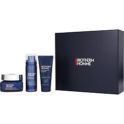 Biotherm by BIOTHERM - Homme Force Supreme Set: Force Supreme Cream 50ml + Shaving Foam 48g + Force Supreme Cleanser 40ml --3pcs