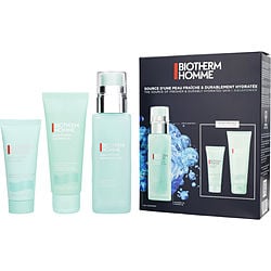 Biotherm by BIOTHERM - Homme Aquapower Prestige Set: Aquapower Shower Gel 75ml + Aquapower Advanced Gel 75ml + Aquapower Cleanser 40ml --3pcs