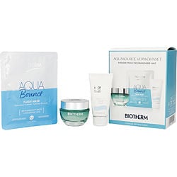 Biotherm by BIOTHERM - Aquasource Hyalu Plump Set: Aquasource Hyalu Plump Gel 50ml + Body Lotion 50ml + Aqua Bounce Flash Mask --3pcs