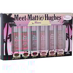 TheBalm by TheBalm - Meet Matt(e) Hughes 6 Mini Long Lasting Liquid Lipsticks Kit  - Miami --6x1.2ml/0.04oz