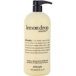 Philosophy by Philosophy-Lemon Drop Martini Shampoo, Shower Gel & Bubble Bath --946ml/32oz