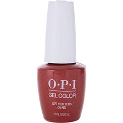 OPI by OPI-Gel Color Soak-Off Gel Lacquer - Left Your Texts On Red --0.5oz