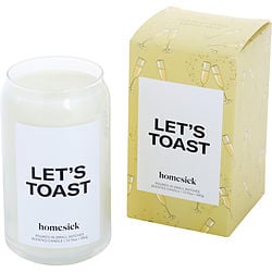 HOMESICK LET'S TOAST by Homesick-SCENTED CANDLE 13.75 OZ