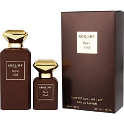 KORLOFF ROYAL OUD by Korloff-EAU DE PARFUM SPRAY 3 OZ & EAU DE PARFUM SPRAY 1 OZ