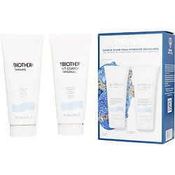 Biotherm by BIOTHERM - Biomains Anti-Drying Hand Treatment & Anti-Drying Body Milk Duo Pack --2x100ml/3.38oz