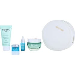 Biotherm by BIOTHERM - Aquasource Hyalu Plump Routine Set: Aquasource Hyalu Plump Gel 50ml + Biosource Purifying Foaming Cleanser 50ml + Life Plankton Elixir Serum 7ml + Life Plankton Eye Cream 5ml + Pouch --5pcs