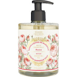 PANIER DES SENS ROSE by -LIQUID MARSEILLE SOAP 16.9 OZ