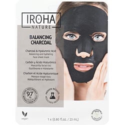 Iroha Nature by Iroha Nature - Face Sheet Mask - Balancing Charcoal --23ml/0.8oz
