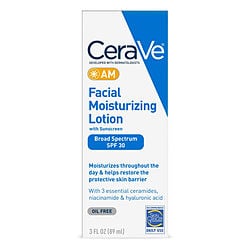 CeraVe by CeraVe-AM Facial Moisturizing Lotion w/Sunscreen SPF 30 --89ml/3oz
