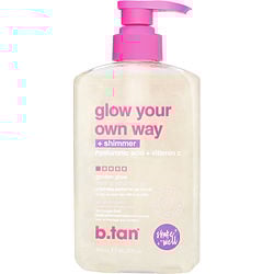 B.tan by B.tan-Clear Self Tan Gel - Glow Your Own Way Shimmer --473ml/16oz