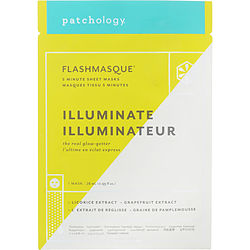Patchology by Patchology-FlashMasque 5 Minute Sheet Mask - Illuminate  -- 1 pair