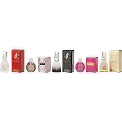 JIMMY CHOO VARIETY by Jimmy Choo-5 PIECE VARIETY WITH JIMMY CHOO & I WANT CHOO & ROSE PASSION & I WANT CHOO FOREVER & I WANT CHOO LE PARFUM  AND ALL ARE EAU DE PARFUM 0.15 OZ MINIS