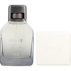TUMI AWAKEN by Tumi-EAU DE PARFUM SPRAY 3.4 OZ & BAR SOAP 5.3 OZ