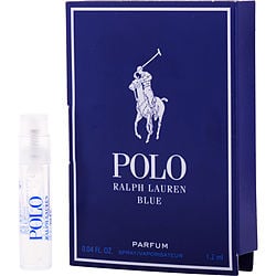 POLO BLUE by Ralph Lauren-PARFUM SPRAY VIAL ON CARD